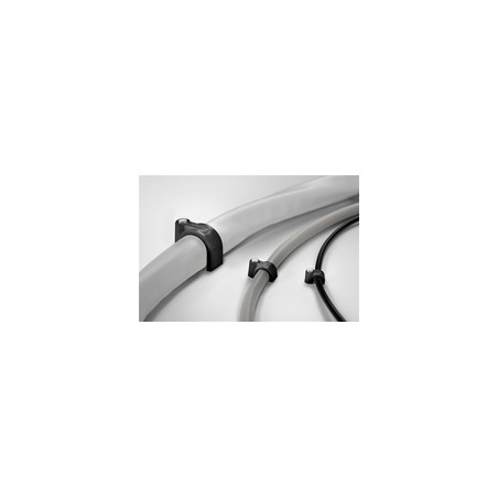 Cable Clip 6 mm Black - Securely Fasten Cables Up to 6 mm | Durable & Reliable Solution for Cable Management